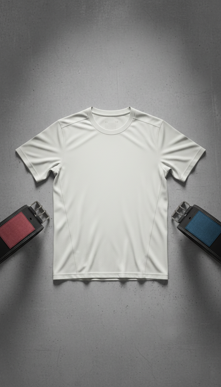 Technical Training Tee Chalk White