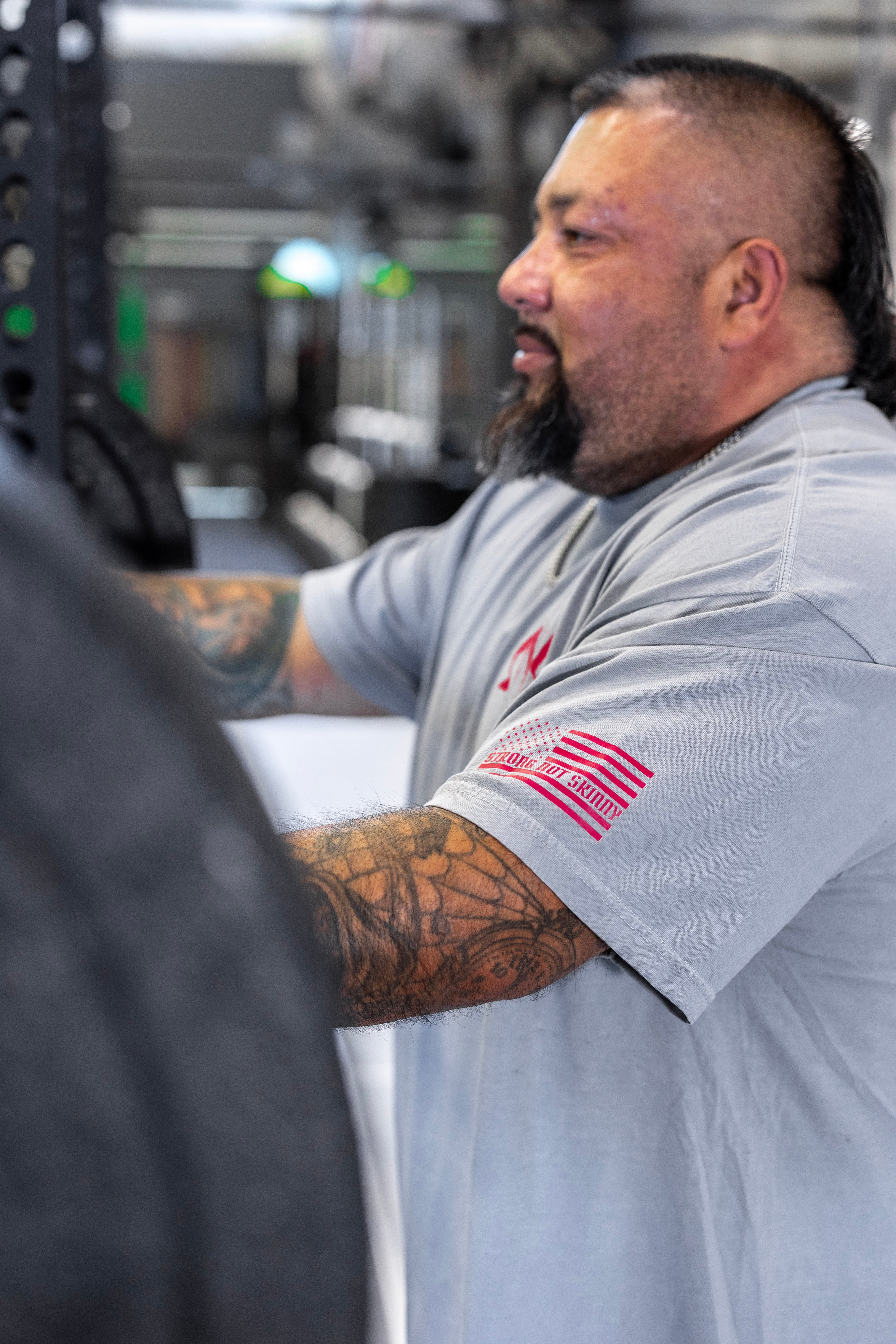 Strong Not Skinny Oversized Tee